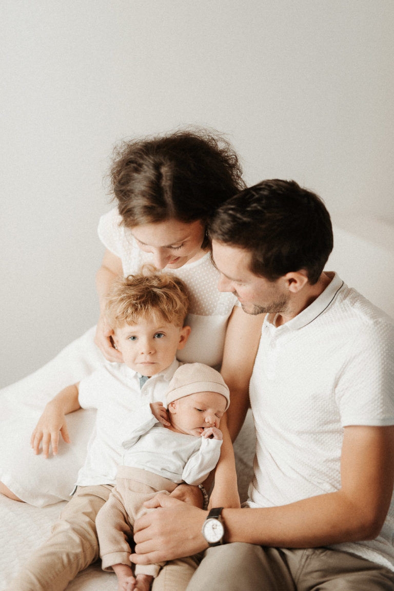 Léon et sa première séance photo