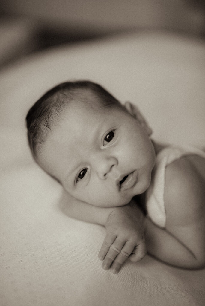 Photographe ANGERS studio bébé