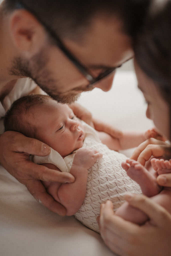 Photographe ANGERS studio bébé